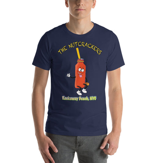 SUPPORT MUSIC AND EVENTS and get the Nutcrackers of Rockaway Beach! Short-Sleeve Unisex T-Shirt